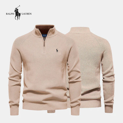 Ꮢalph Ⅼauren | Suéter Con Cremallera En El Cuello