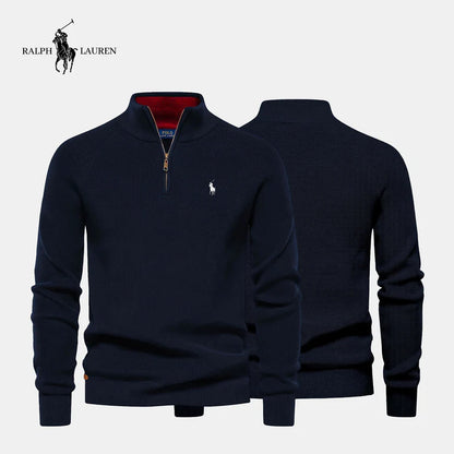 Ꮢalph Ⅼauren | Suéter Con Cremallera En El Cuello